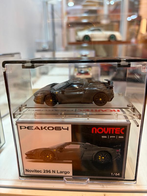 [PREORDER] PEAKO64 Novitec 296 N Largo Gray | Chance of Chase | 2026 HK Toy Car Salon