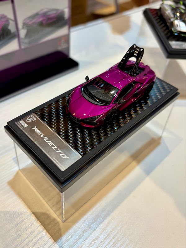 LCD Models Lamborghini Revuelto Purple | 2026 HK Toy Car Salon