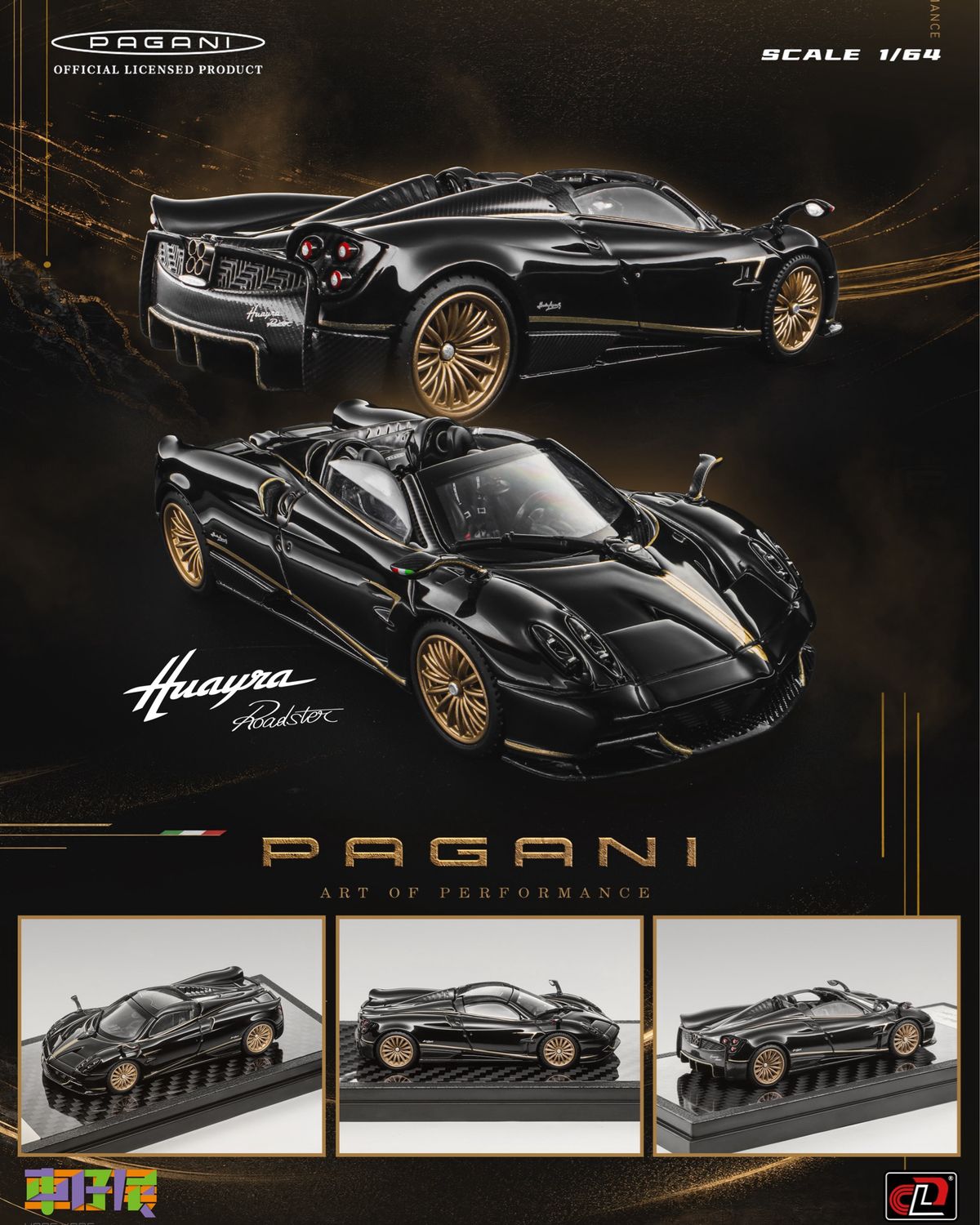 LCD Models Pagani Huayra Roadster | 2026 HK Toy Car Salon LCD Models Pagani Huayra Roadster | 2026 HK Toy Car Salon