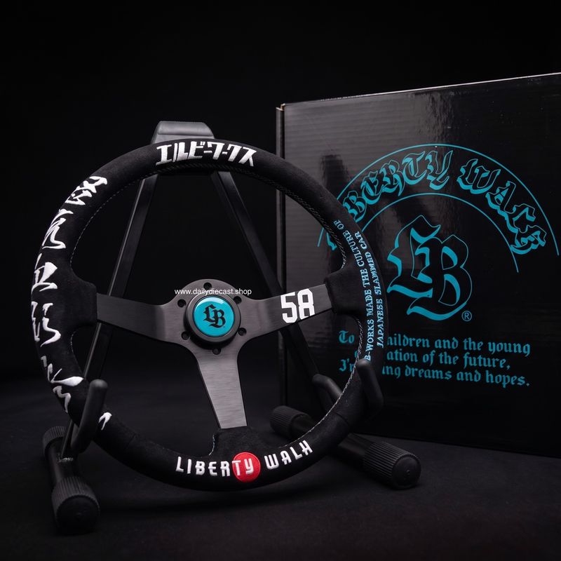 [PREORDER] Liberty Walk Steering Wheel Blue LBWK Store Exclusive
