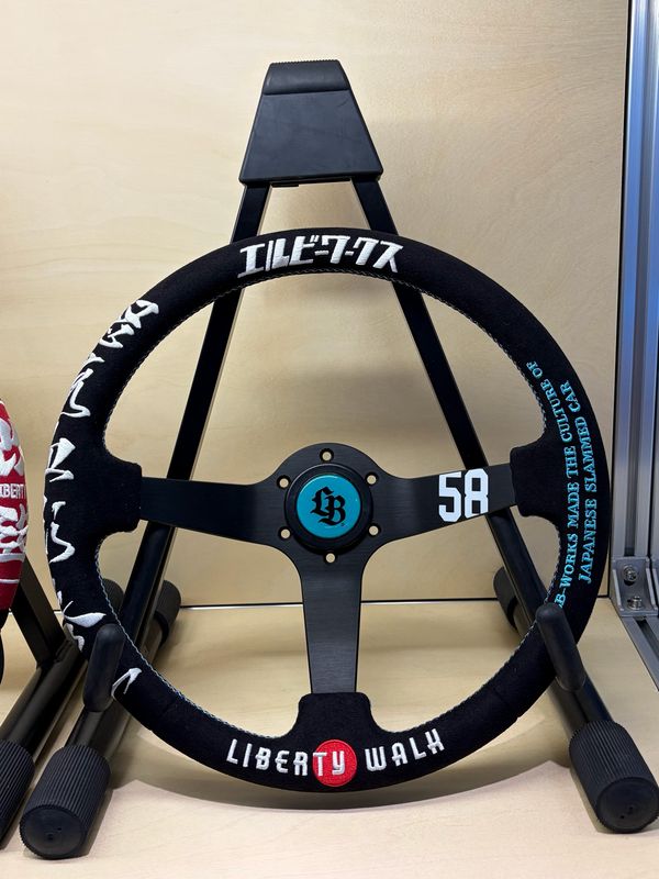 [PREORDER] Liberty Walk Steering Wheel Blue LBWK Store Exclusive