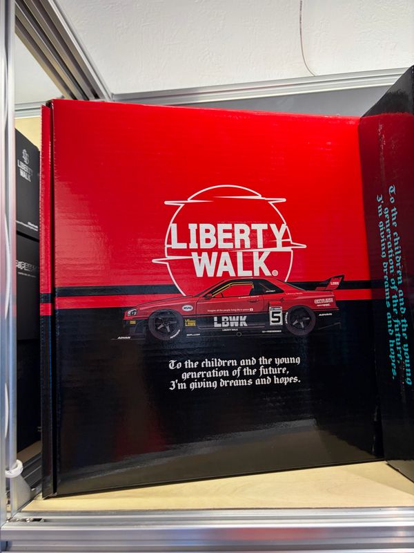 [PREORDER] Liberty Walk Steering Wheel Red LBWK Store Exclusive