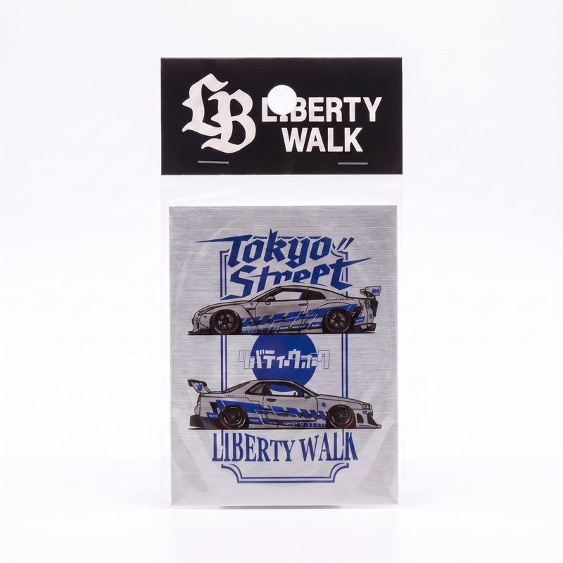 Liberty Walk R34/R35 Super Silhouette Brian F&amp;F Sticker | 2026 Hong Kong Store Opening