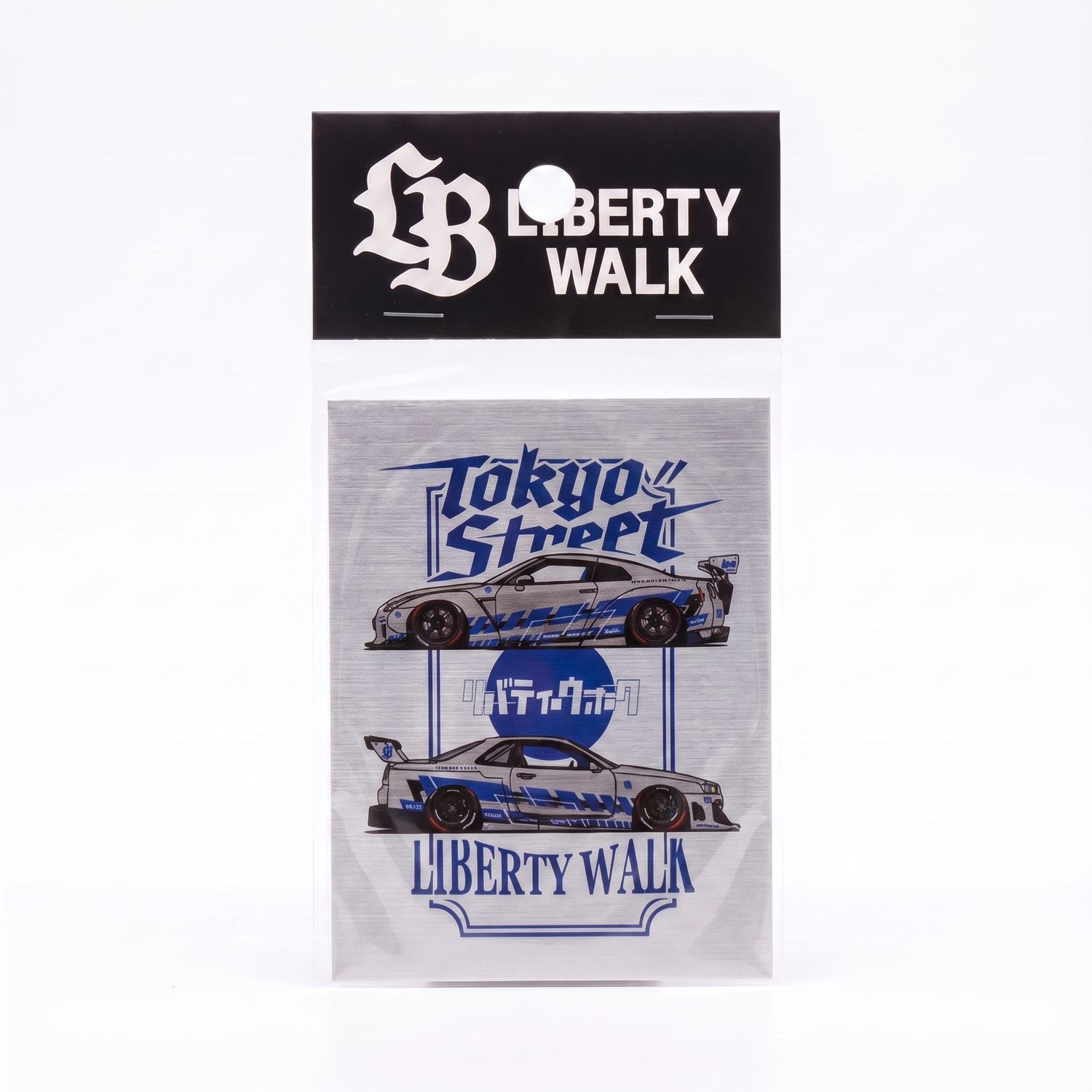 Liberty Walk R34/R35 Super Silhouette Brian F&F Sticker | 2026 Hong Kong Store Opening Liberty Walk R34/R35 Super Silhouette Brian F&F Sticker | 2026 Hong Kong Store Opening