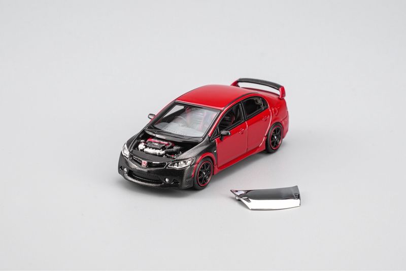 [PREORDER] Motorhelix Honda MUGEN Civic TYPE-RR Experimental Spec Red 2008 | 2026 HK Toy Car Salon