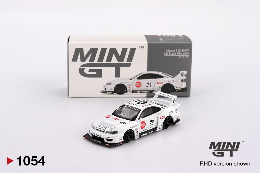 [UNSEALED] #1054 MINI GT Nissan LB-Super Silhouette S15 SILVIA | ATHLETE Livery