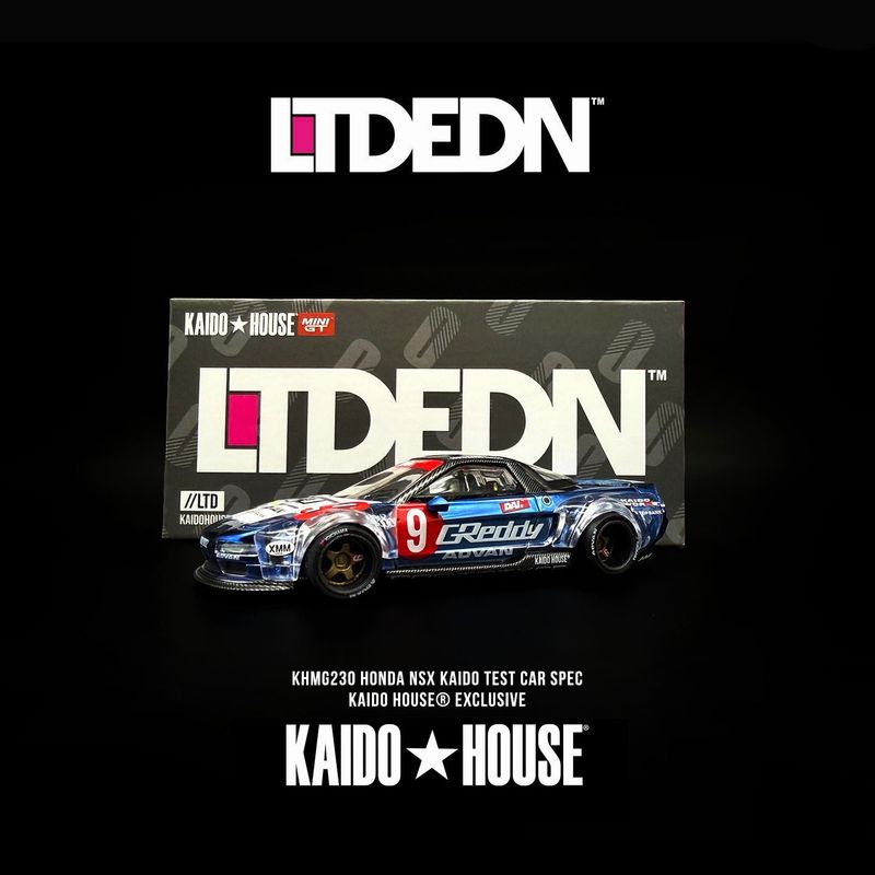 [PREORDER] KAIDOHOUSE LTD EDN HONDA NSX KAIDO TEST CAR SPEC (KHMG230) | 2026 Car Toys Matsuri