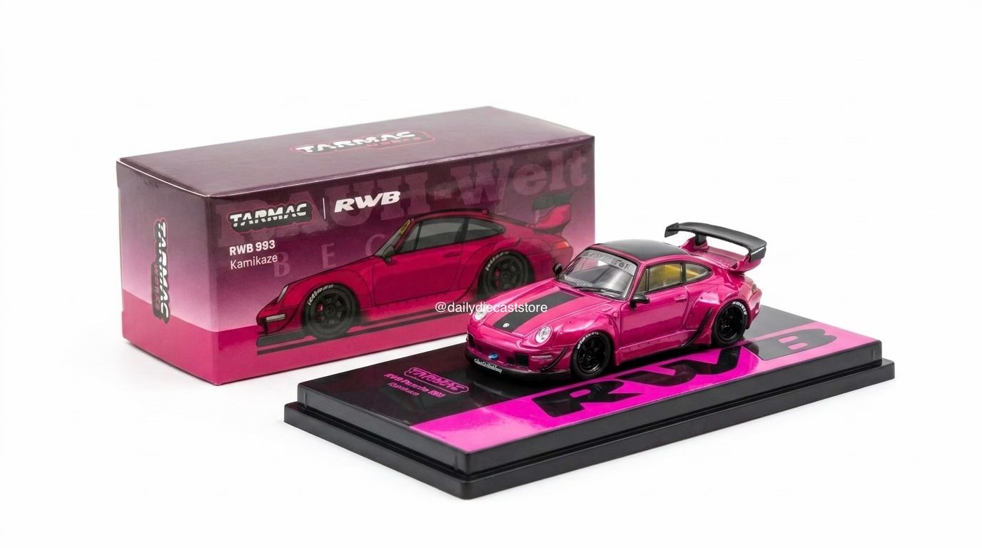 Tarmac Works RWB 993 Kamikaze | 2025 Taiwan 7-11 Exclusive