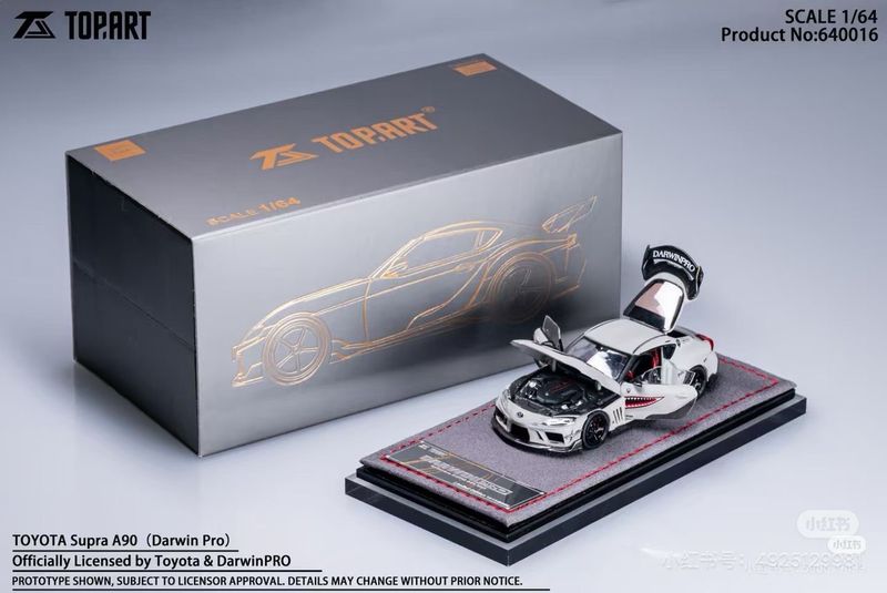 [PREORDER] TOP ART 1/64 Toyota Supra A90 DarwinPRO | 2026 Chengdu Auto Show