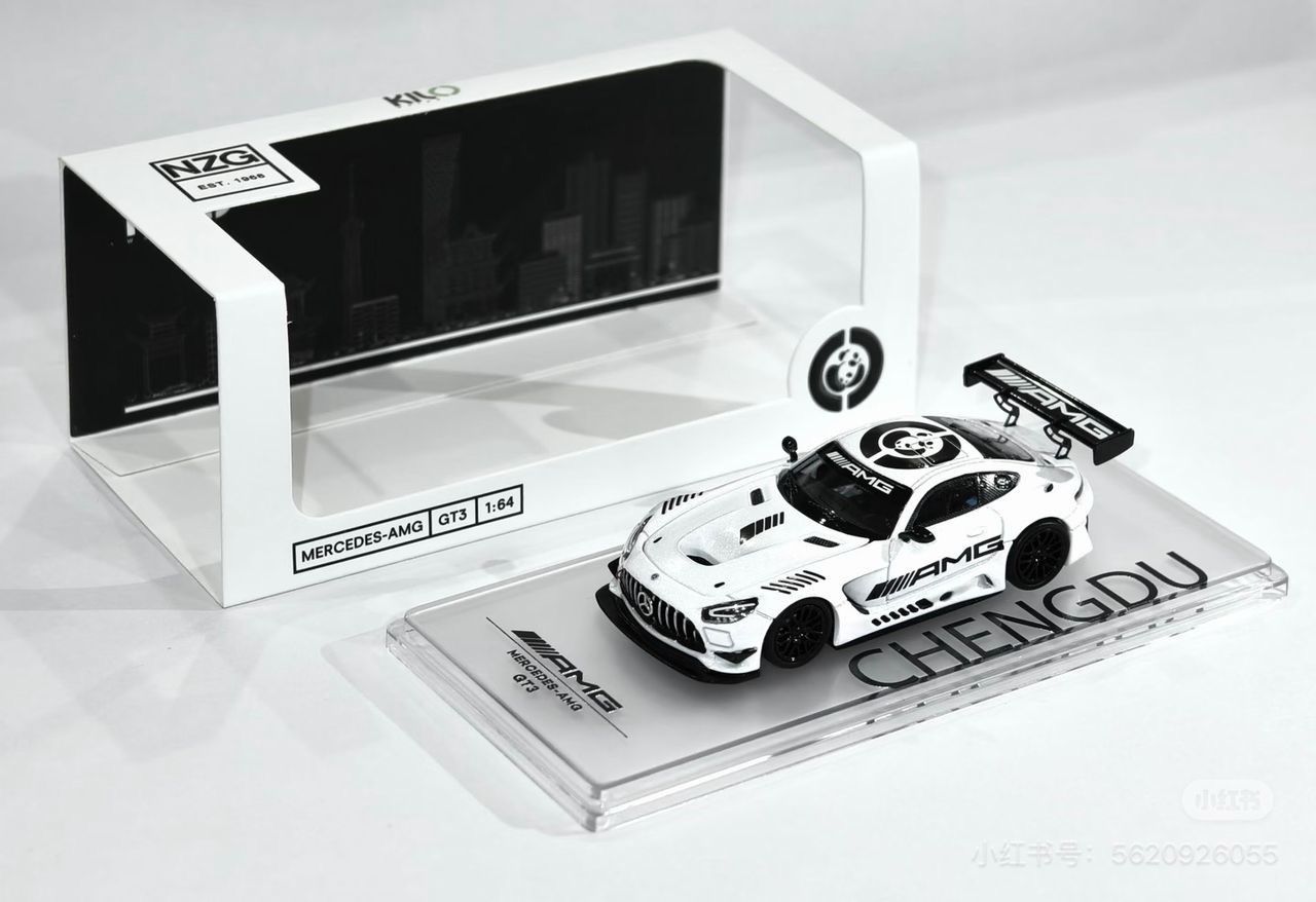 [PREORDER] KILOWORKS Mercedes AMG GT3 Evo Panda | 2026 Chengdu Auto Show