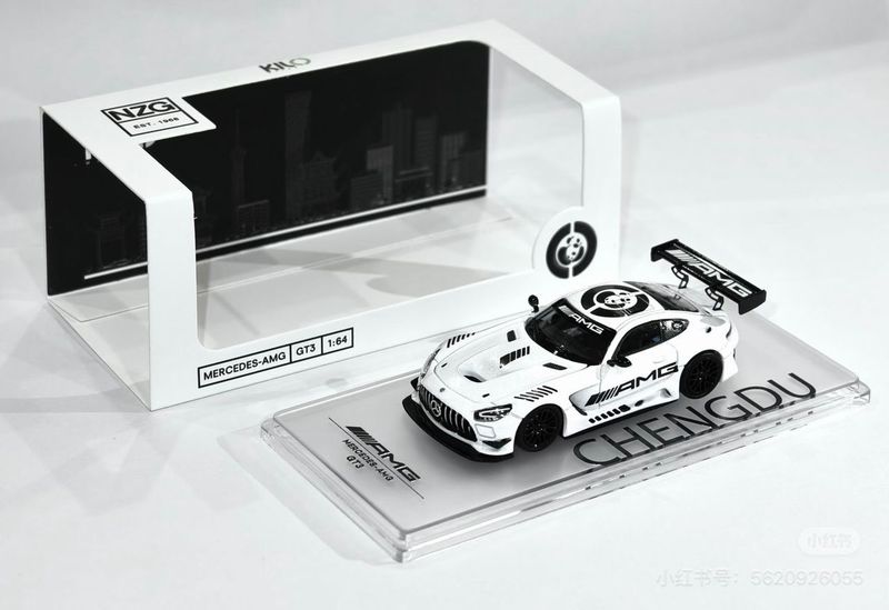 [PREORDER] KILOWORKS Mercedes AMG GT3 Evo Panda | 2026 Chengdu Auto Show