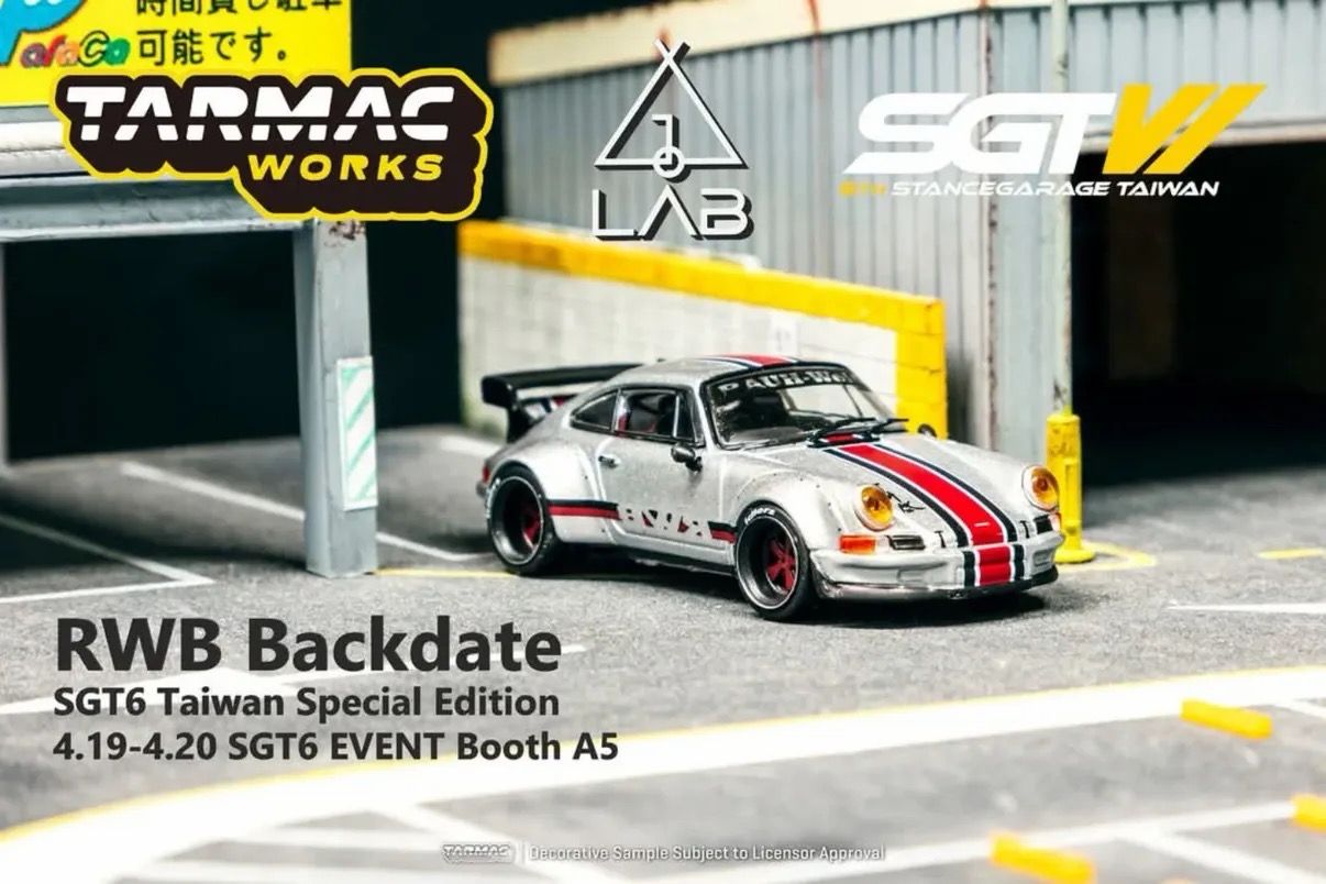 Tarmac Works x SGTW x GL LAB Porsche RWB 930 RWB Backdate | 2025 SGTW Stance Garage Taiwan