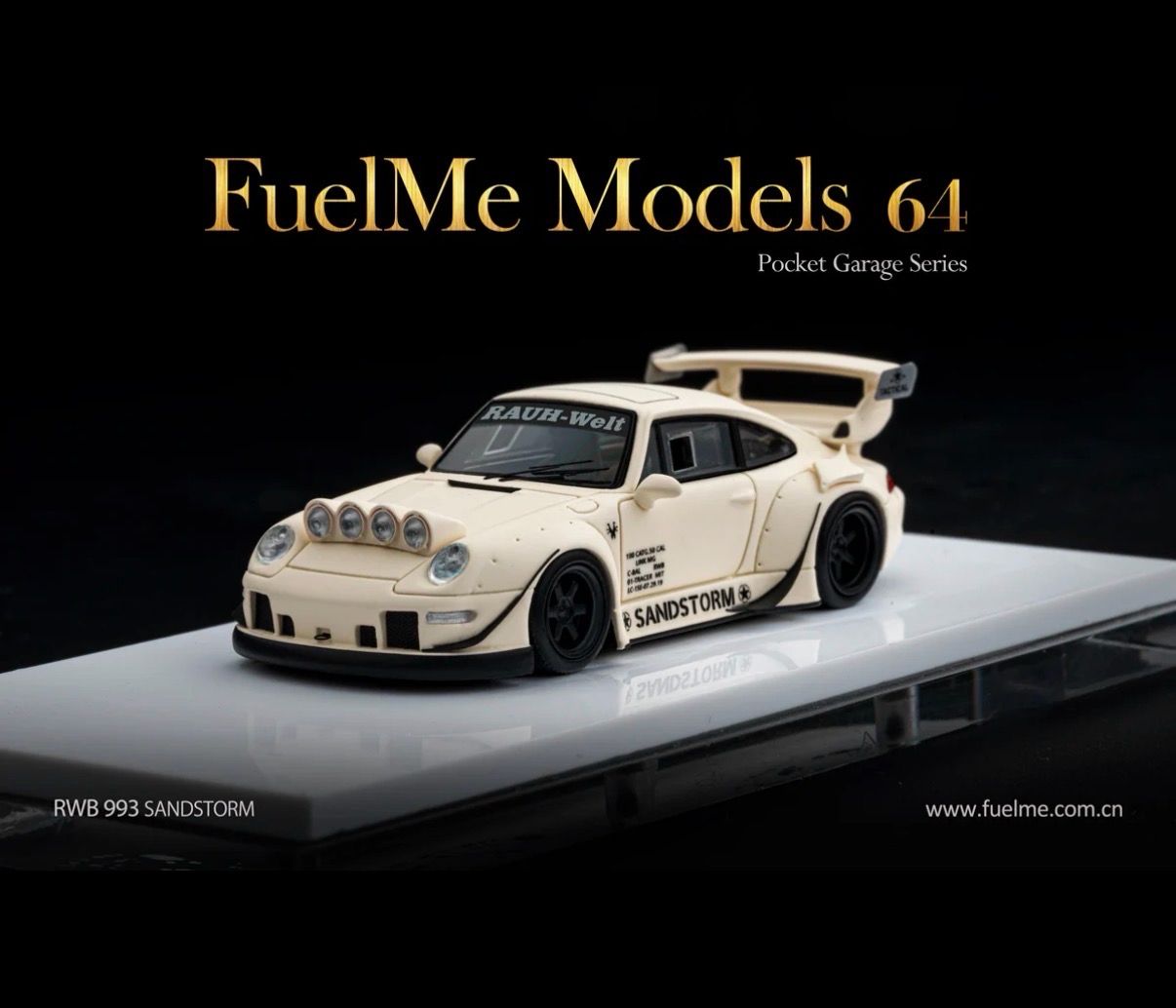 FuelMe 1/64 Porsche RWB 993 Sandstorm FuelMe 1/64 Porsche RWB 993 Sandstorm