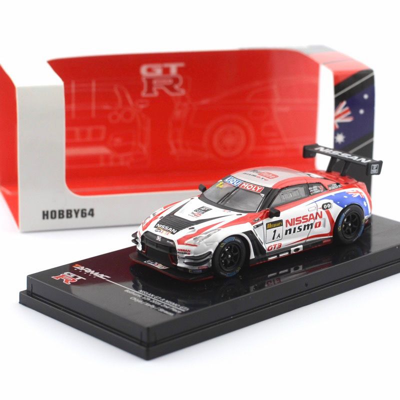 Tarmac Works Hobby64 Nissan GT-R Nismo GT3 Bathurst 12H 2016 2nd Place Chiyo / Kelly / Strauss Tarmac Works Hobby64 Nissan GT-R Nismo GT3 Bathurst 12H 2016 2nd Place Chiyo / Kelly / Strauss