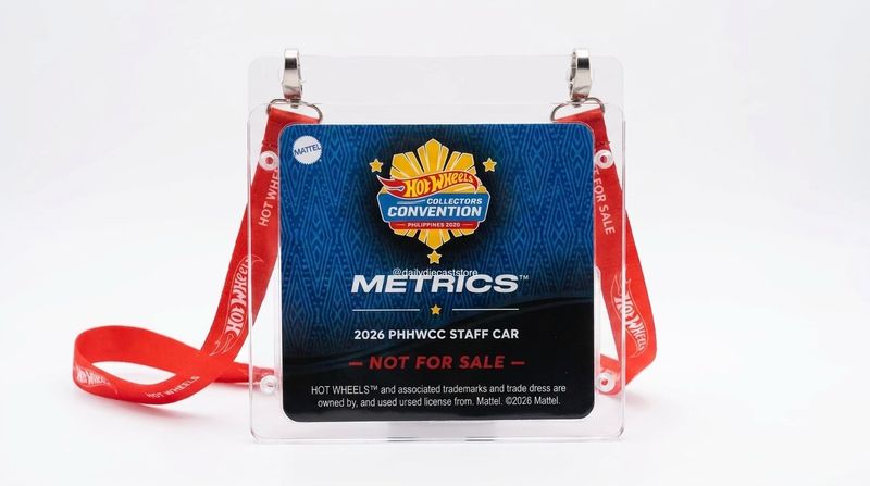 Hot Wheels Philippines Collectors Convention Nissan Skyline GT-R V-Spec II (BNR34) Staff Car | Code 2 Mattel Approved