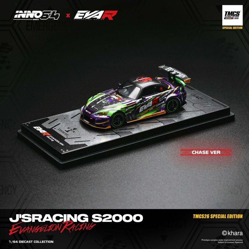 [UNSEALED] INNO64 x EVA Racing J’s Racing S2000 | The Model Car Show Malaysia