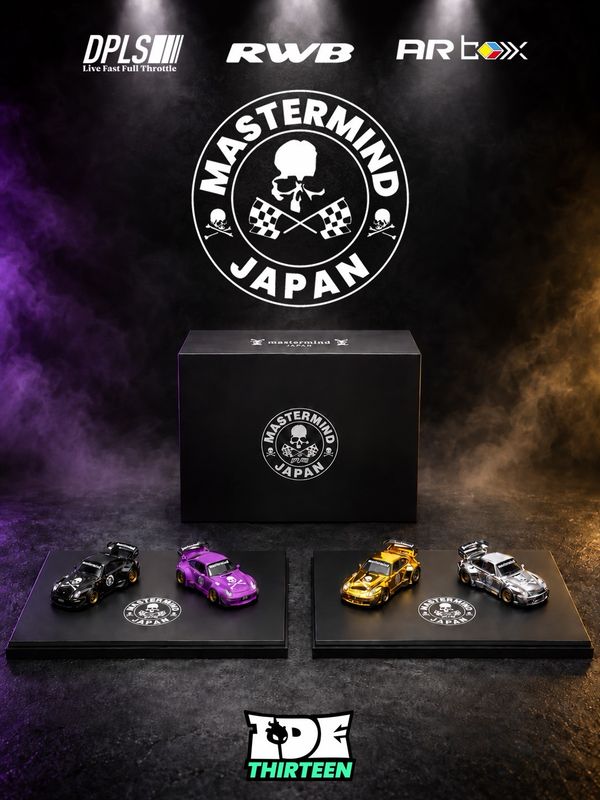 [PREORDER] AR BOX x MASTERMIND x DPLS Black &amp; Purple | Chance of Chase | 2026 Indonesia Diecast Expo (IDE)