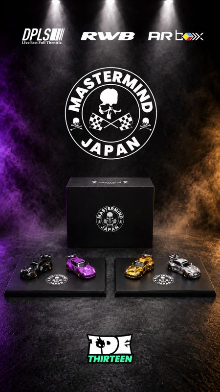 [PREORDER] AR BOX x MASTERMIND x DPLS Black &amp; Purple | Chance of Chase | 2026 Indonesia Diecast Expo (IDE)