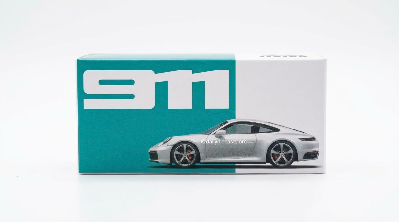 [PREORDER] #380 MINI GT Porsche 911 Carrera S (992) Blue | 2026 New York Toy Fair