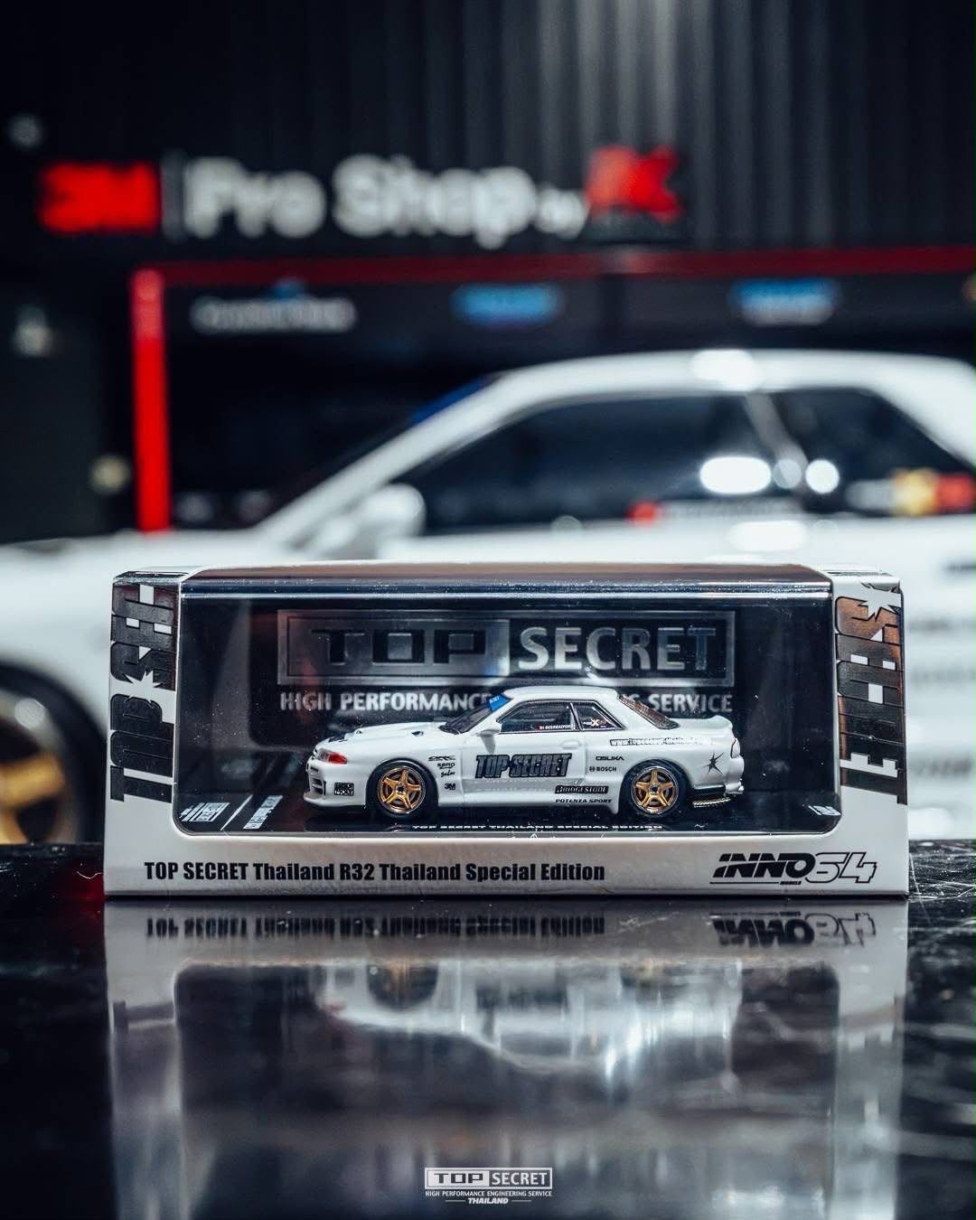 [PREORDER] INNO64 TOP SECRET Thailand R32 Special Edition White | 2026 Thailand Exclusive