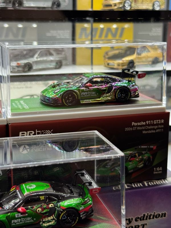 Almost Real Porsche 911 GT3 R 2026 GT World Challenge Asia Mandalika #911 (68-3) Chameleon Chase