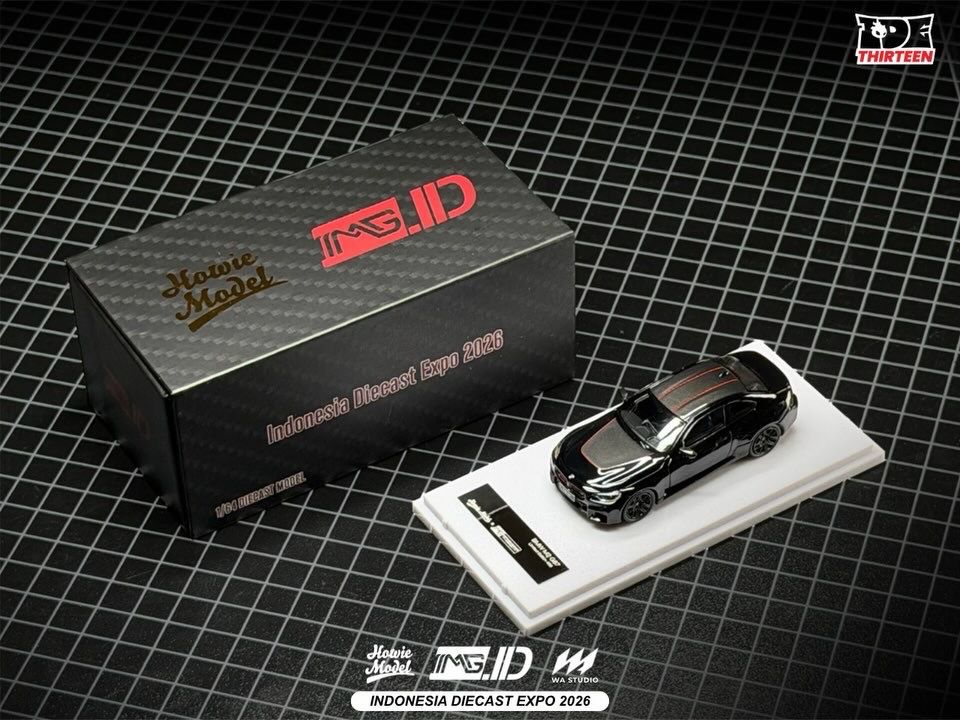 [PREORDER] Matthew Garage x Howie Model x WA Studio BMW M2 G87 Coupe Black Metallic / BBS LM 9.7MM Rims