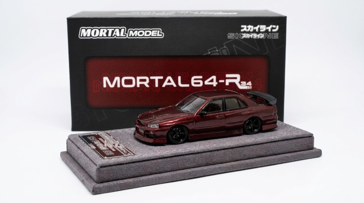 Mortal Model ER34 Skyline Maroon | 2026 Cool Car Show