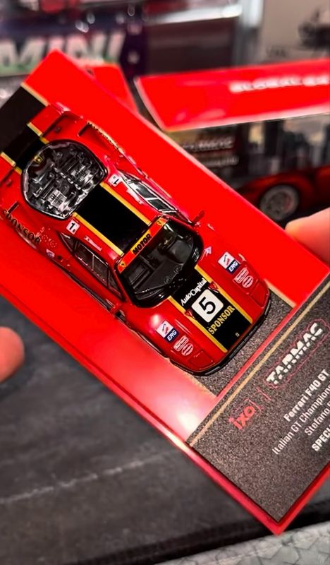 [PREORDER] Tarmac Works Ferrari F40 GT Italian GT Championship 1993 Stefano Bucci Special Edition | 2026 Singapore Diecast Collectors Convention