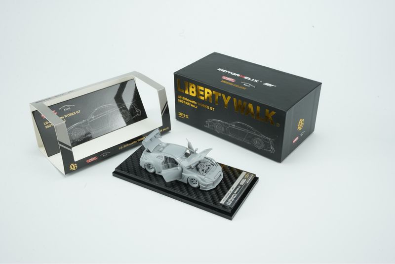 [PREORDER] Motorhelix x Liberty Walk x SDCC LB-Silhouette WORKS GT 35GT-RR Ver.2 Raw Resin Model | 2026 Singapore Diecast Collectors Convention