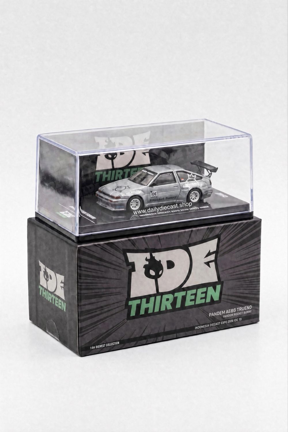 [PREORDER] INNO64 Pandem AE86 Trueno Rocket Bunny Raw Event Gift Model | 2026 Indonesia Diecast Expo (IDE)