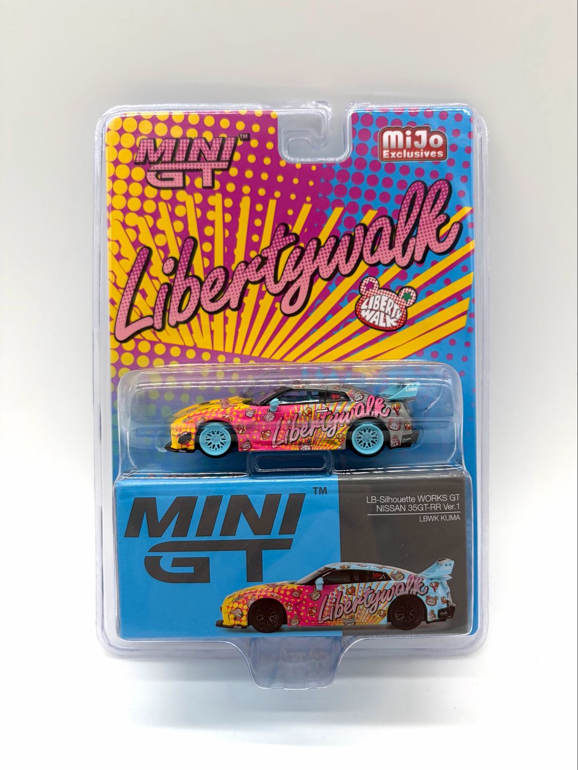 #742 LB-Silhouette WORKS GT NISSAN 35GT-RR Ver.1 LBWK KUMA Chase Blister