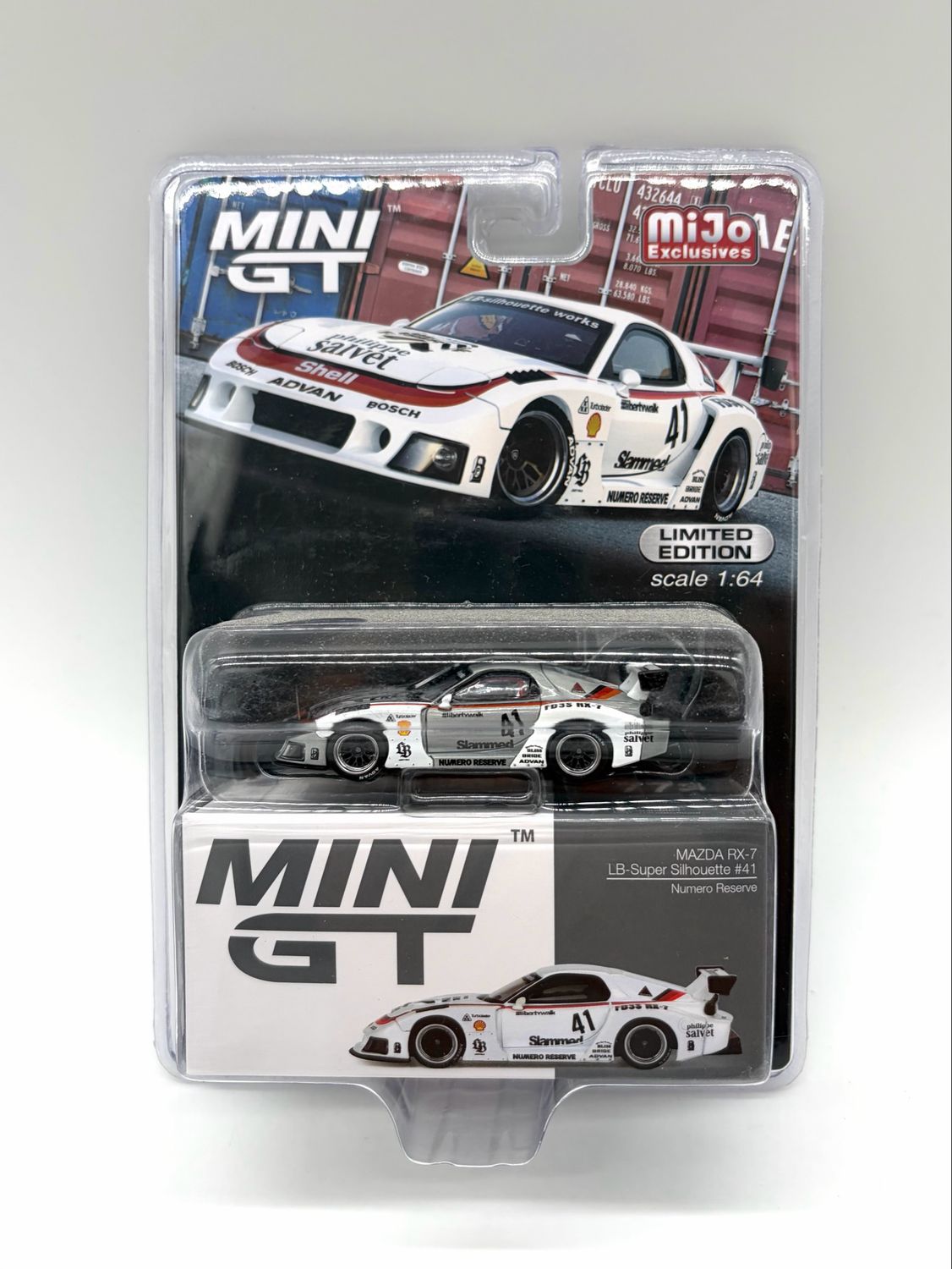 #773 MINI GT Mazda RX-7 LB-Super Silhouette #41 Numero Reserve Chase Blister