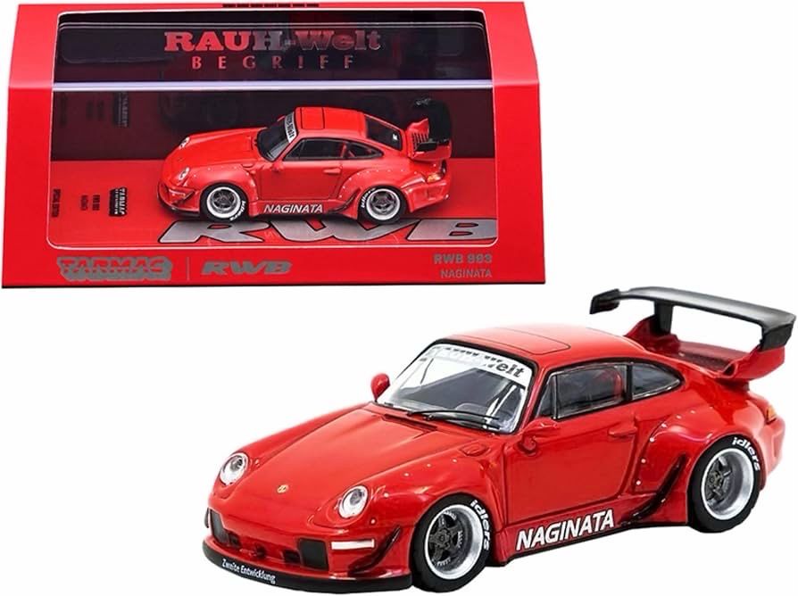 Tarmac Works RWB 993 Naginata Red Tarmac Works RWB 993 Naginata Red