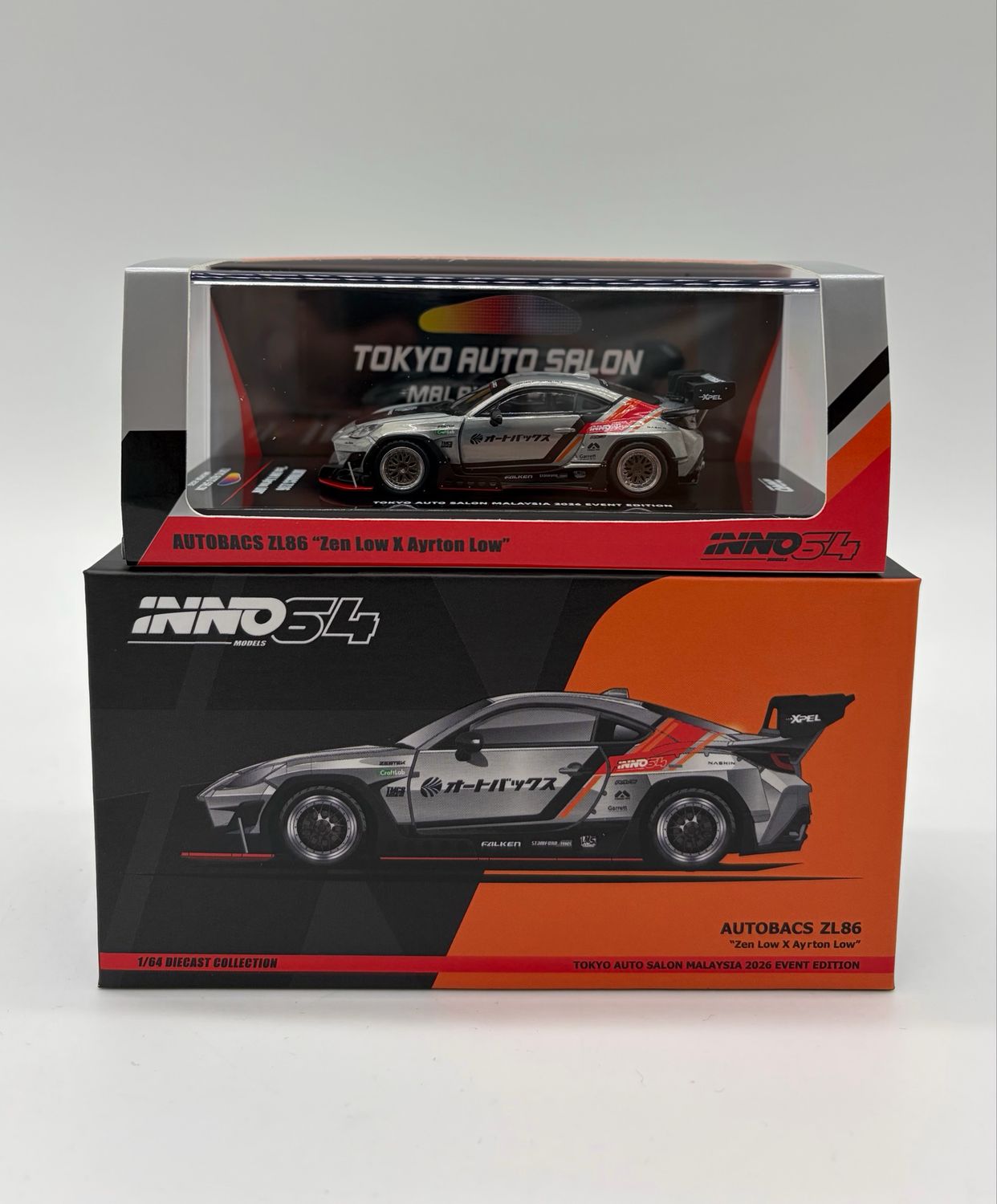 [UNSEALED] INNO64 Autobacs ZL86 Zen Low &amp; Ayrton Low | 2026 Tokyo Autosalon KL