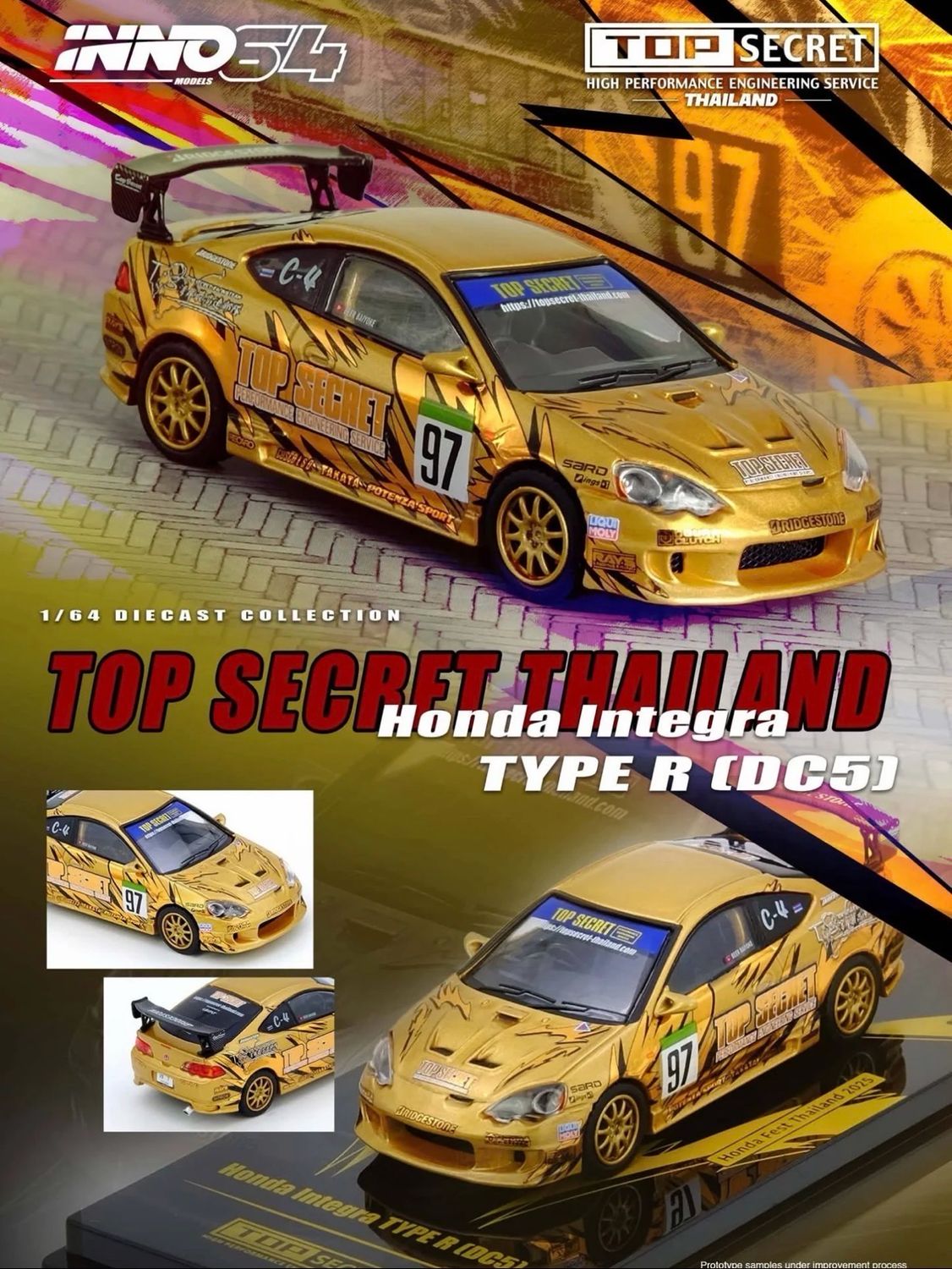 INNO64 Honda Integra Type R (DC5) Top Secret | 2025 Honda Fest Thailand