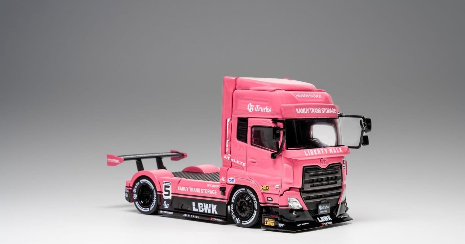 [PREORDER] GCD x LBWK Susan G. Komen Breast Cancer Awareness Month Liberty Walk LB Truck UD Quon Pink Edition