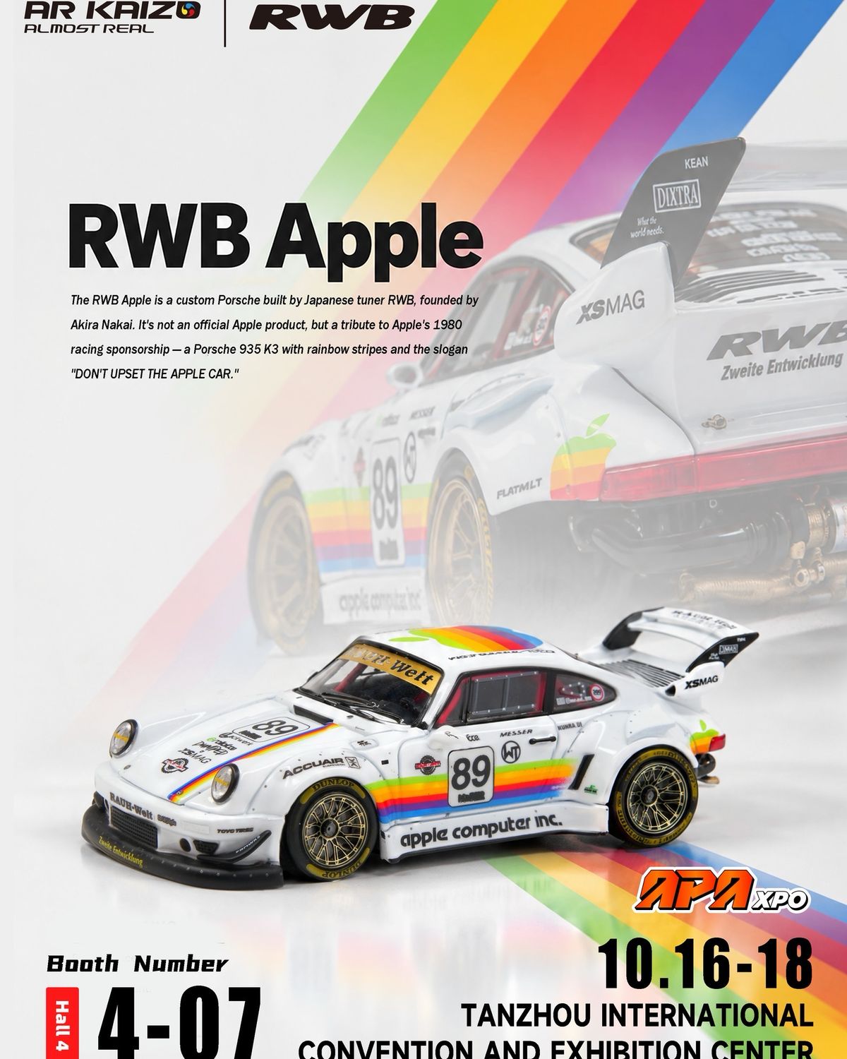 [PREORDER] Almost Real Porsche 935 K3 RWB Apple | 2026 Auto Passion Alliance (APA)