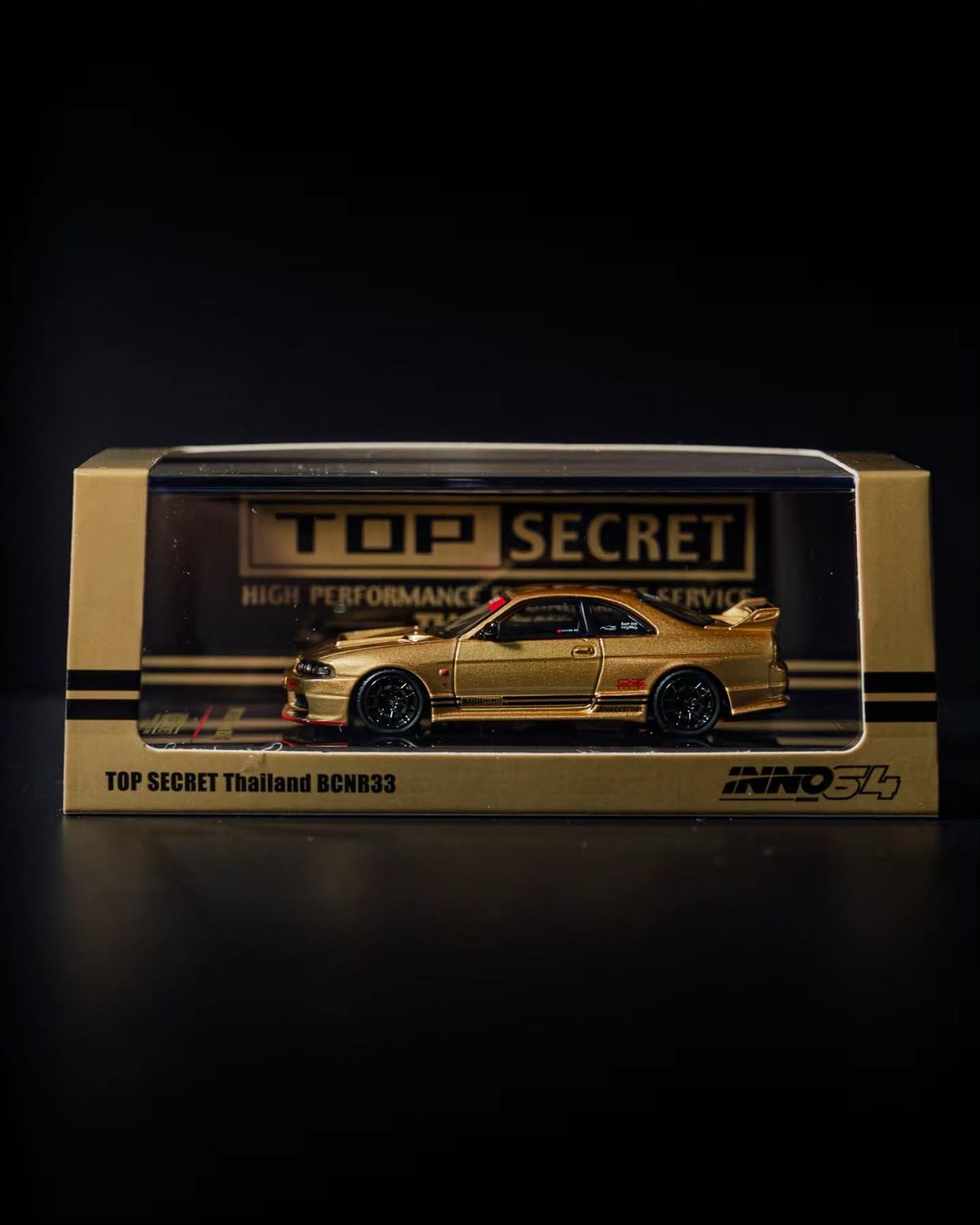 [PREORDER] INNO64 TOP SECRET Thailand BCNR33 Gold | 2026 Thailand Exclusive