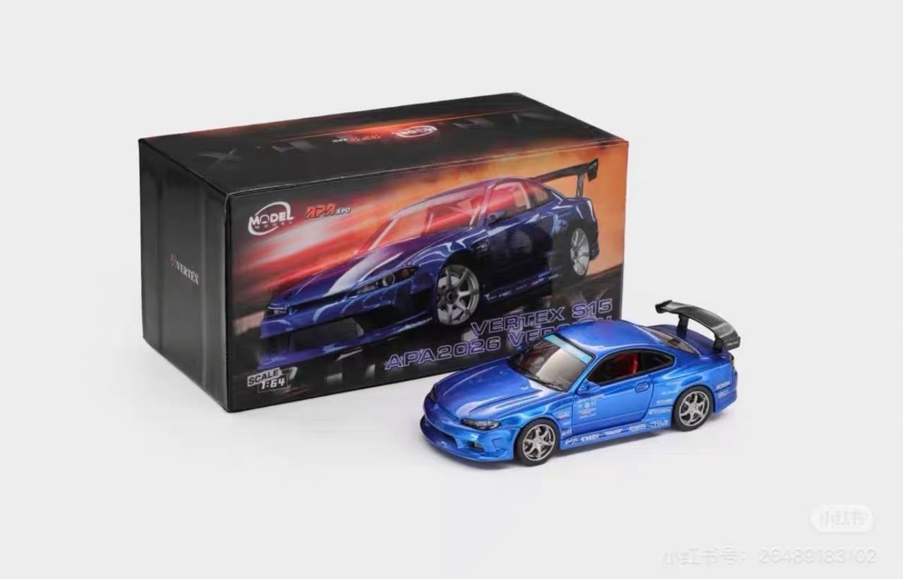 [PREORDER] Model Model Vertex S15 APA2026 Version Blue | Chance of Chase | 2026 Auto Passion Alliance
