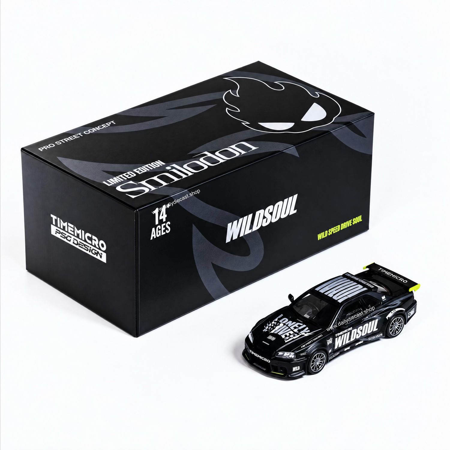 [PREORDER] Time Micro x PSC Design x WILD SOUL SMILODON Pro Street Concept w/ Diorama Option | 2026 Auto Passion Alliance