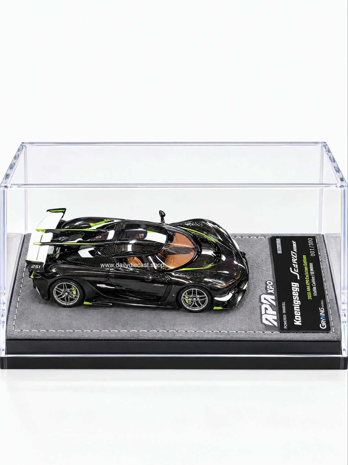 [PREORDER] GRYNING Model 1/64 Resin Koenigsegg Sadair’s Spear | 2026 Auto Passion Alliance