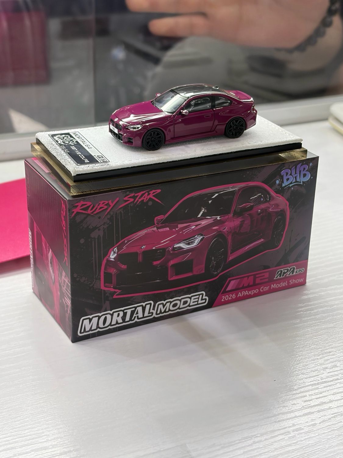 [PREORDER] Mortal Model x BHB G87 M2 Coupe Ruby Star | Chance of Chase | 2026 Auto Passion Alliance