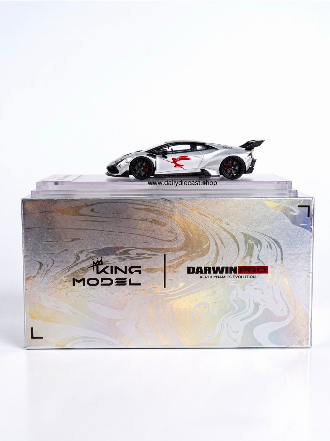 [PREORDER] King Model x DarwinPRO Huracan “The Lilith” WBK Silver