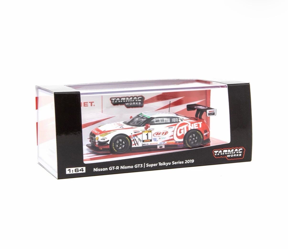 Tarmac Works x GTNET Nissan GT-R NISMO GT3 Super Taikyu Series 2019 ST-X Class Champion GTNET Motor Sports
