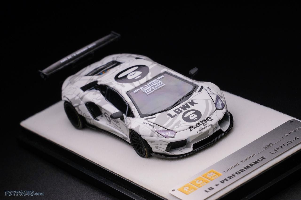 PGM Model Lamborghini Aventador LP700-4 LBWK x Aape Diecast Regular / Luxury Box Option PGM Model Lamborghini Aventador LP700-4 LBWK x Aape Diecast Regular / Luxury Box Option