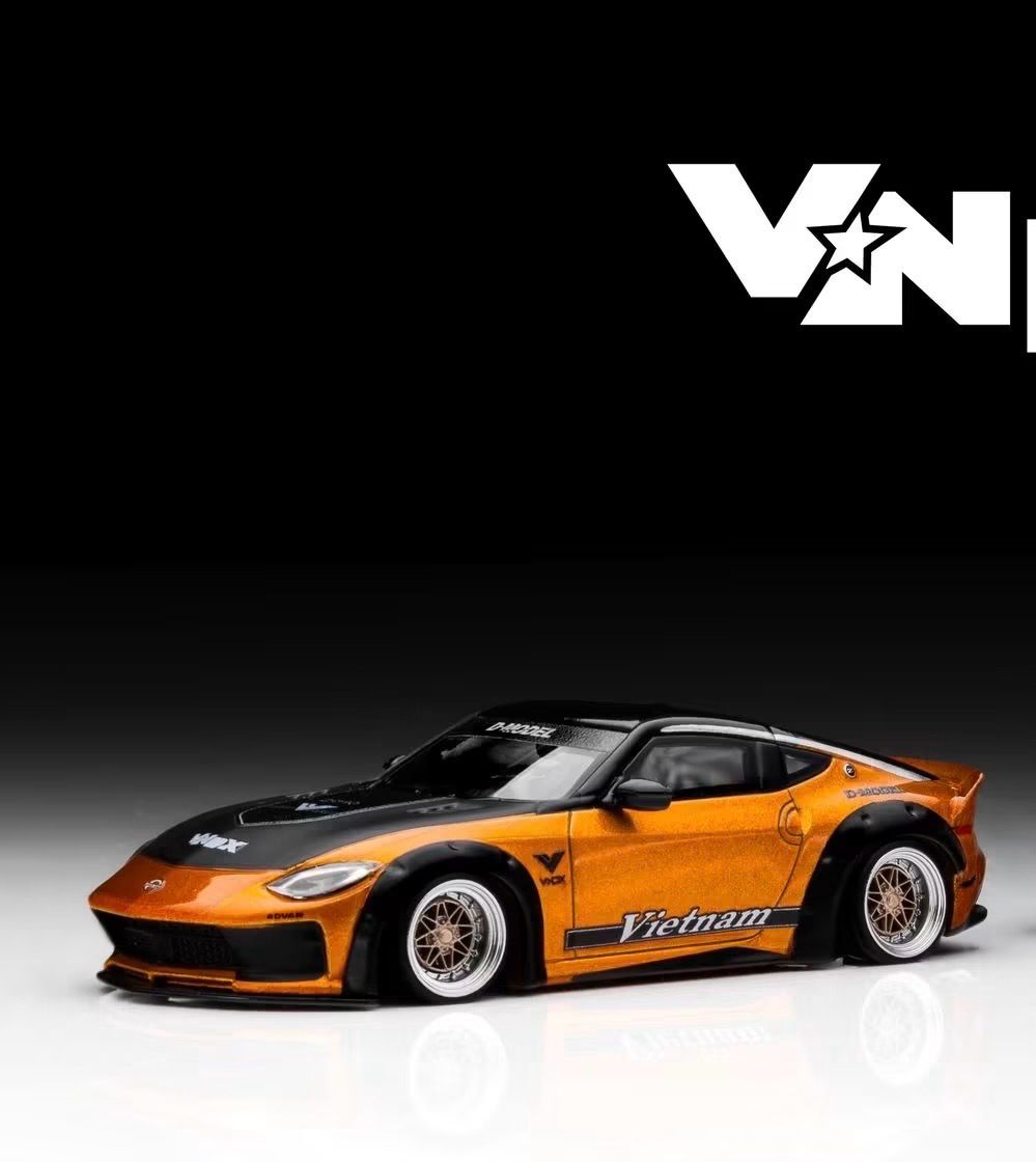 D-Model Nissan Z LB-Nation Works Orange | 2026 Vietnam Diecast Expo D-Model Nissan Z LB-Nation Works Orange | 2026 Vietnam Diecast Expo