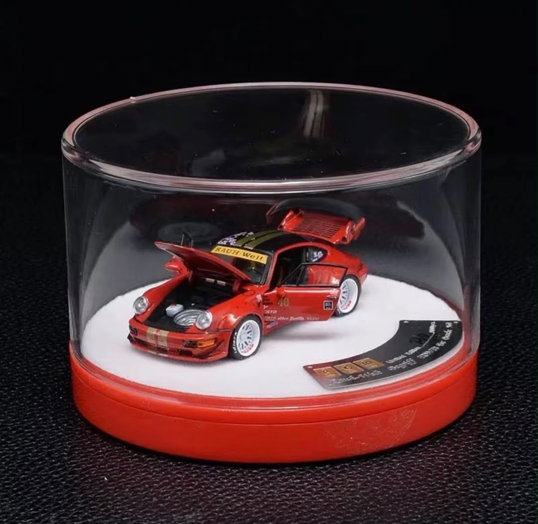 PGM 1/64 Porsche 911 RWB 964 Red Luxury Box