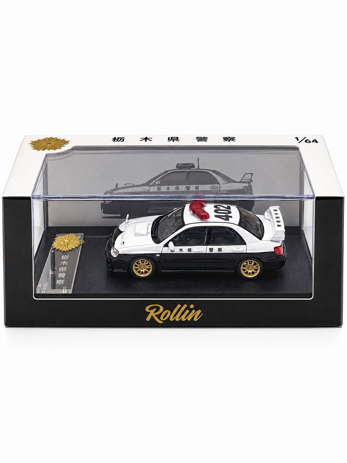 Rollin Model Subaru Impreza Japan Prefectural Highway Police #402