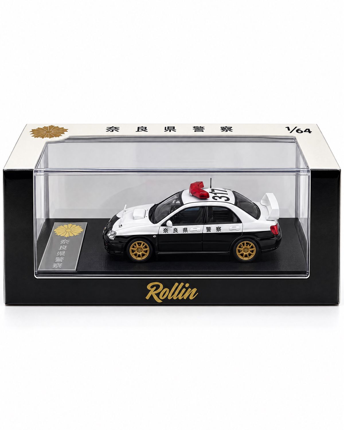 Rollin Model Subaru Impreza Japan Prefectural Highway Police #317