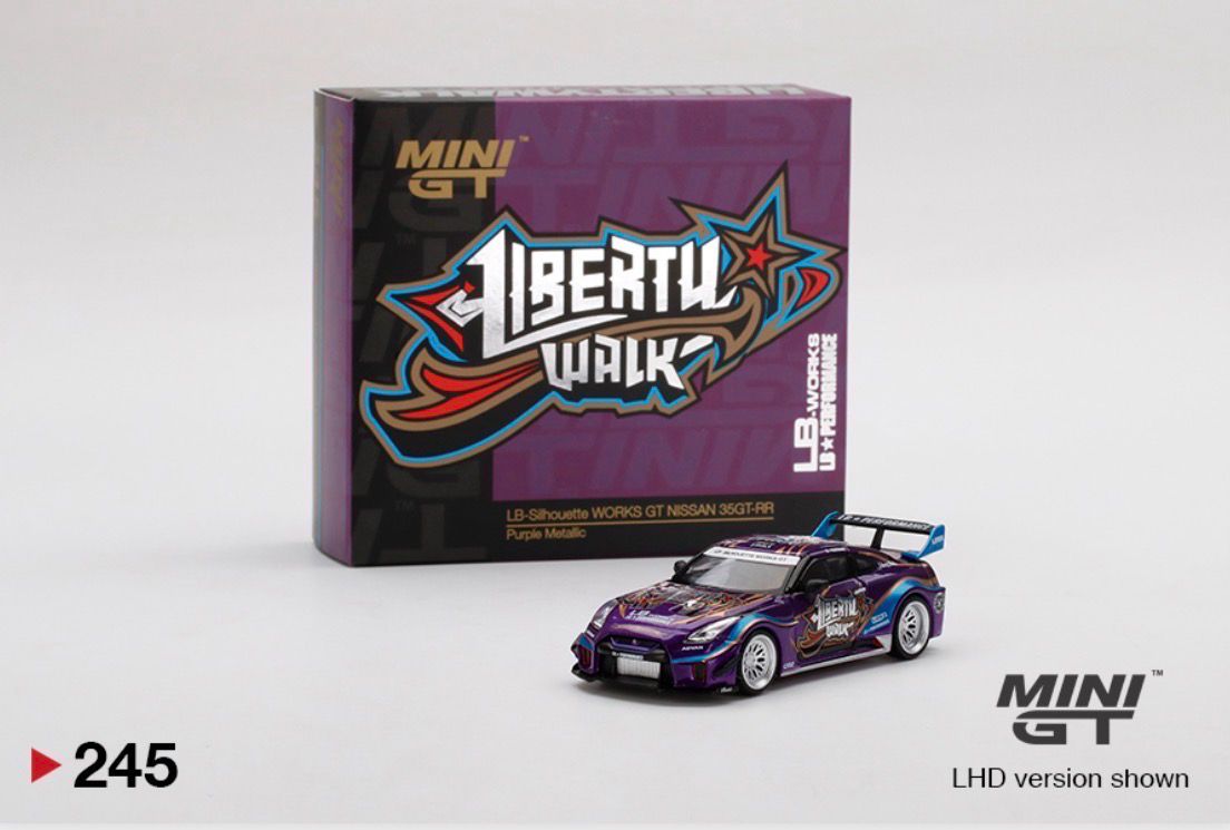 [UNSEALED] #245 MINI GT LB-Silhouette WORKS GT NISSAN 35GT-RR Ver.1